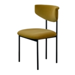 舒梵机械椅/ADK餐椅北欧轻奢科技布皮艺家用极简餐厅舒适靠背椅子