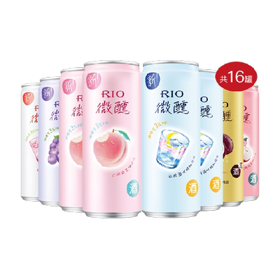 RIO锐澳微醺系列果酒330ml×16罐