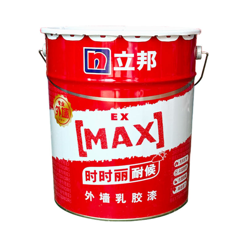 立邦外墙乳胶漆官方正品时时丽耐候环保涂料家用外墙漆无机漆20kg