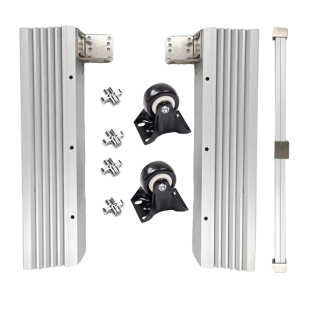 隐藏式抽拉折叠餐桌多功能伸缩橱柜餐桌轨道滑轨五金配件隐形厨柜