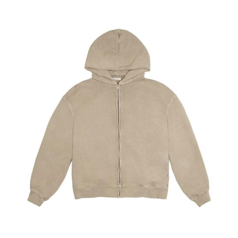 YEEZY Season 6 Zip UP Hoodie 基础拉链水洗帽衫 侃爷卫衣