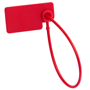 一次性防拆防调包扣定制鞋包防盗扣塑料封条衣服防掉包防伪标签牌