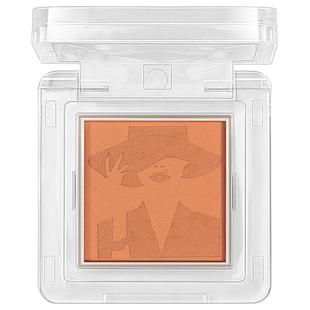 艾谜眼影盘自然显色粉质细腻橘色哑光大地色便携新初学者单色眼影