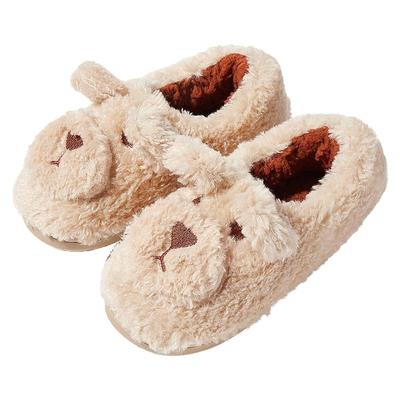 棉拖鞋毛毛绒卡通小熊家居服可爱