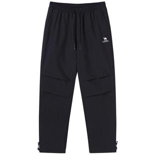 骆驼女装加绒羽绒裤2025新款冬季防寒保暖加厚外穿防风防水工装裤