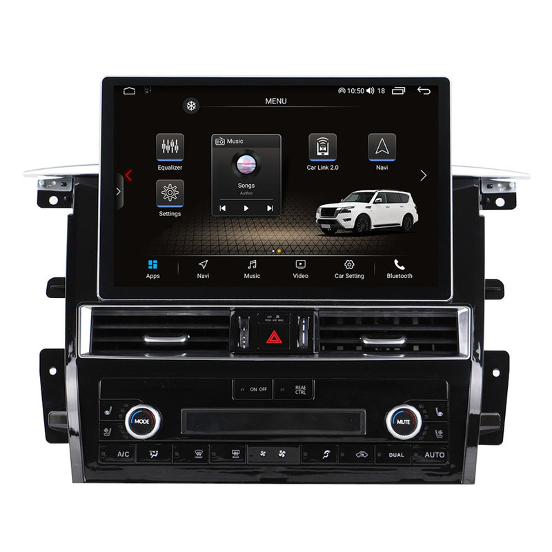 13.1寸适用于Nissan Patrol日产途乐安卓导航一体机内置Carplay