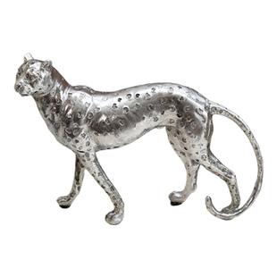 侘意思 C@RTER猎豹轻奢中古摆件高端小众豪宅客厅时髦人艺术装置