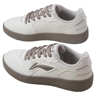 李宁浮舟经厚底鞋男鞋2026冬季新款百搭小白鞋轻便软弹休闲运动鞋