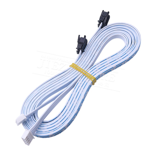 电控锁延长线售货机快递柜锁线储物柜锁电磁锁信号线连接线蓝白线