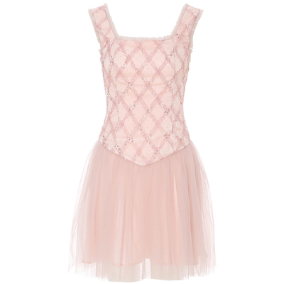 sincethen法式甜美风吊带连衣裙