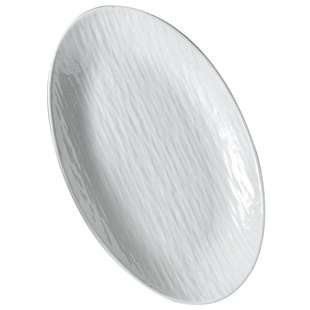 纯白陶瓷盘大号鱼盘蒸鱼盘子剁椒鱼头装鱼盘子家用餐具菜盘西餐盘