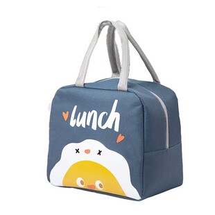 饭盒饭袋子手提防水保温装碗袋小学生带饭的儿童便当专用饭包餐包