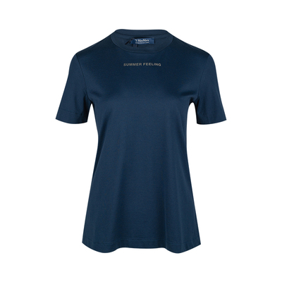 麦丝玛拉女士全棉圆领短袖T恤