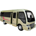 合金丰田考斯特巴士大巴车公交车仿真公共汽车模型儿童玩具车男孩