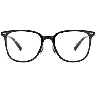 明月逸夫椭圆框近视眼镜女素颜大框超轻板材眼睛架男配度数YF3345