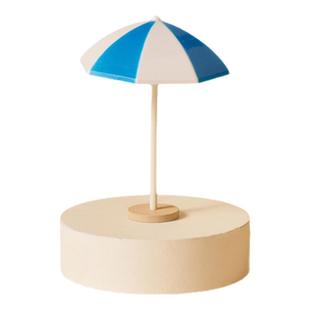 微型沙滩拍照道具 迷你场景搭建夏季海滩度假风椰子树背景橱窗陈列陈设布置化妆品饮料静物摄影拍摄小物件