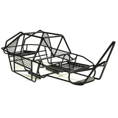 1/10仿真攀爬车 SCX10 90027 90022 金属焊接防滚猪笼架