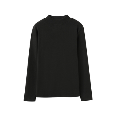 宜而爽男士打底衫双面德绒t恤男