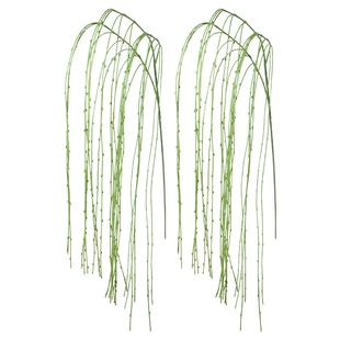 仿真植物尤加利果假花绿色系婚礼现场装饰仿真花婚礼路引插花布置