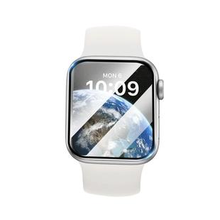 适用iwatchS9保护膜苹果智能手表S10全屏applewatch5钢化膜iwatch8水凝膜iwatch7全包s7软膜贴SE保护6watch34