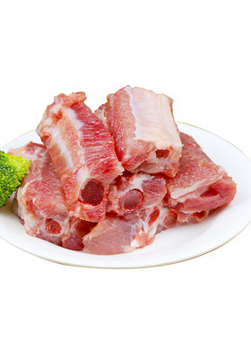 广西陆川土猪新鲜猪排猪肉排骨