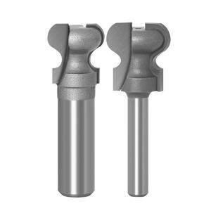 二弧指甲刀抽屉拉手刀柜门拉手刀开槽花边修边机铣刀挖槽刀雕刻机