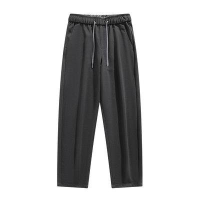 【含羊毛】红豆男装休闲裤2025秋季新品休闲抽绳松紧腰加厚卫裤预