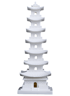 省级大师陈戴茹艺术品文昌塔摆件