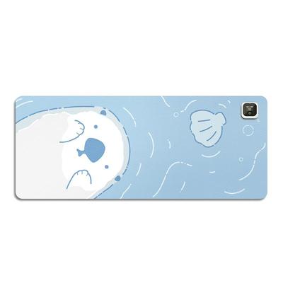 加热鼠标垫冬季写字办公暖手桌垫