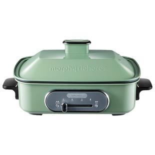 摩飞多功能料理锅电烧烤肉锅炉锅涮烤料理机烹饪机电煮锅电火锅