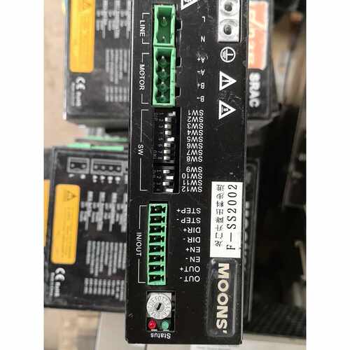 询价MOONS(鸣志)SRAC2型步进电机驱动器，工业自动化领域
