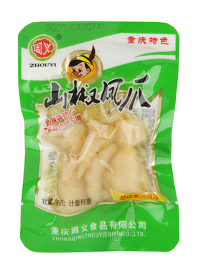 周义凤爪多口味山椒香辣卤香