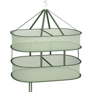 晾衣网晒袜子神器晾衣篮晾晒羊毛衫平铺的网兜家用毛衣纯色晾衣架