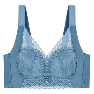 内衣女小胸聚拢中厚款2厘米收副乳胸罩2025新款爆款无钢圈文胸