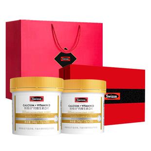 年货礼盒Swisse斯维诗钙片中老年送长辈家长官方旗舰店保健品礼物