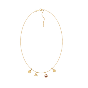 【春节正常发货】Neverfar跃马逐光系列跃马逐光可拆卸锁骨链女款