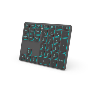 35键发光金属无线蓝牙数字小键盘有线财务会计办公平板笔记本电脑