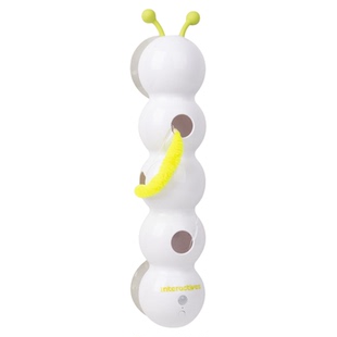 afp毛毛虫电动猫玩具自嗨解闷自动逗猫智能感应小猫猫吸盘逗猫棒