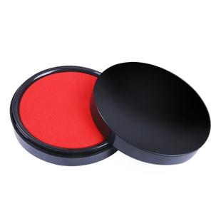 晨光印台印泥红色快干印章油盒硬泥盖章印尼按手印办公用品指纹油性印章专用速干印油印章油公印章油印泥盒