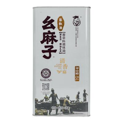 四川特产5升商用装幺麻子藤椒油