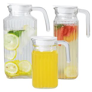 冰箱冷水壶玻璃耐高温大容量家用储水加厚水壶夏冷泡茶凉杯凉水壶