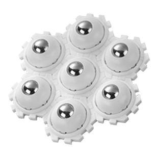 滚珠万向轮家具移动底座迷你滑轮鞋柜底部粘贴式强力承重静音滑轮