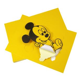 乐标a4不干胶标签打印纸手写办公耗材6色书写纸铜版纸自粘贴纸背胶分切割多格彩色不干胶空白