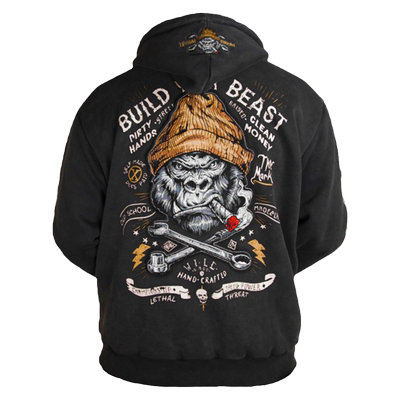 Lethal Threat连帽衫户外骑行夹克时尚印花外套