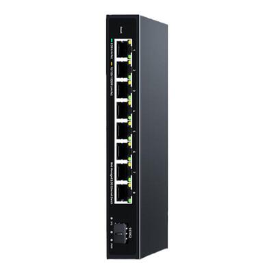 联果8口2.5G轻网管交换机+万兆光