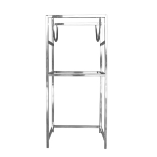 免打孔电热水器支架落地承重架304不锈钢支撑架托架空心墙专用