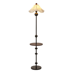 法式复古风落地灯客厅沙发旁边高级感氛围灯现代简约中古立式台灯