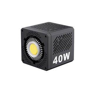 力凯C40PRO 40W掌上cob摄影补光灯拍摄专用打光灯便携式户外夜景直播相机拍照美食美颜充电款外拍手持常亮灯