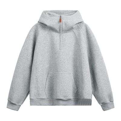 STA复古高街重磅连帽卫衣美式男