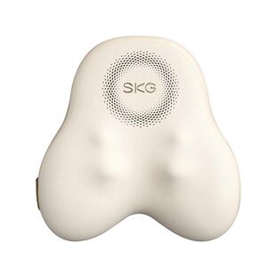 SKG按摩器颈椎腰部背部T5–2二代办公室腰靠汽车护腰垫肩颈按摩仪
